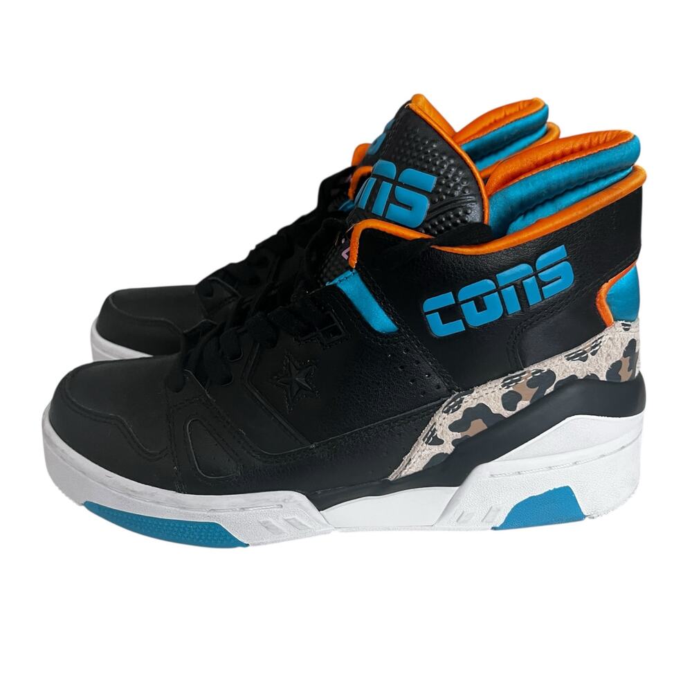 Converse Just Don x ERX-260 Mid Animal Black Teal Sneakers Big Kid Size 4.5 - Picture 2 of 10